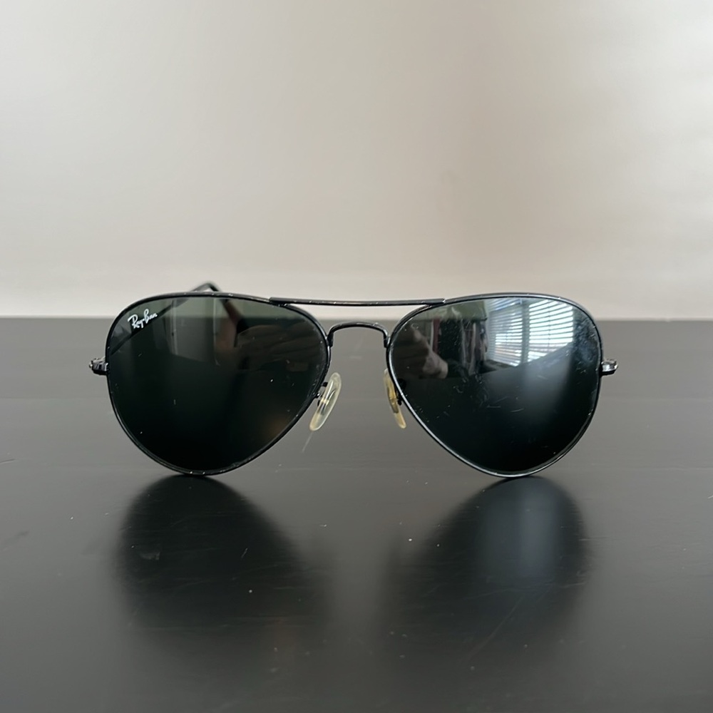 Black Aviator Ray-Ban Sunglasses